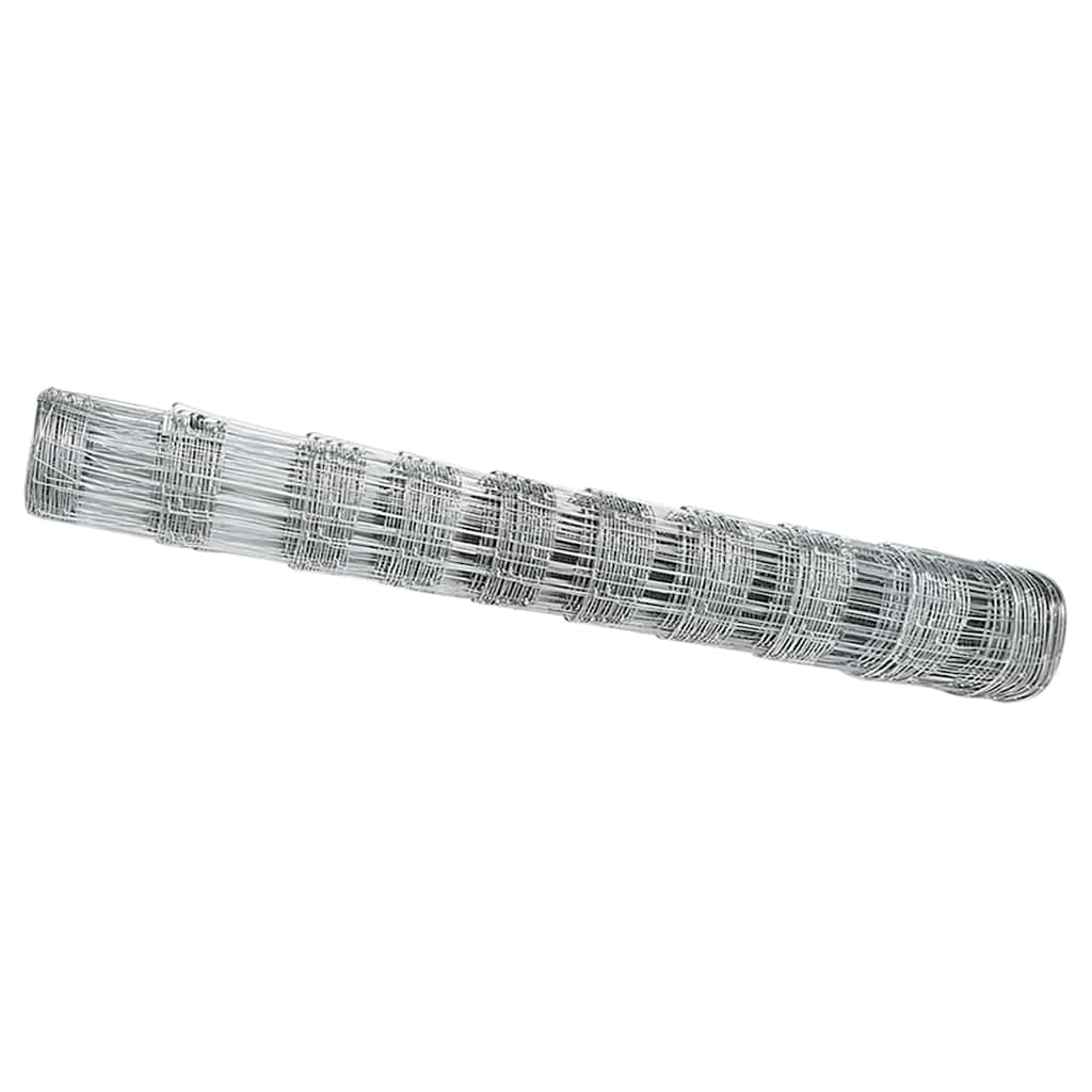 Weidehekwerk Zilver 50 x 1 m Gegalvaniseerd staal