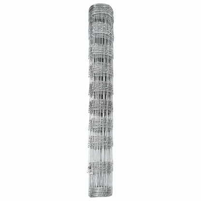 Weidehekwerk Zilver 50 x 1 m Gegalvaniseerd staal