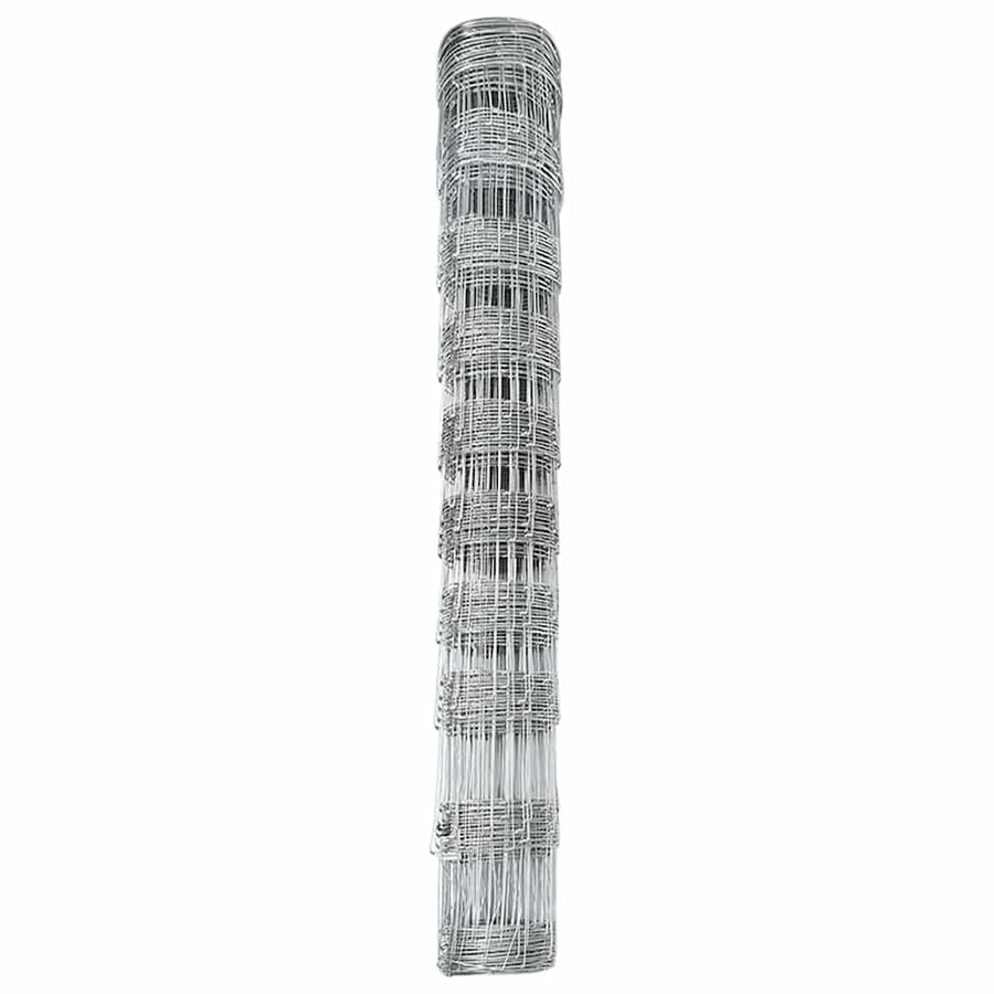 Weidehekwerk Zilver 50 x 1 m Gegalvaniseerd staal