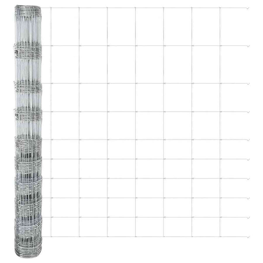 Weidehekwerk Zilver 50 x 1,2 m Gegalvaniseerd staal