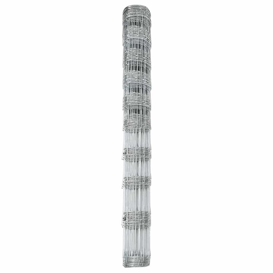 Weidehekwerk Zilver 50 x 1,2 m Gegalvaniseerd staal