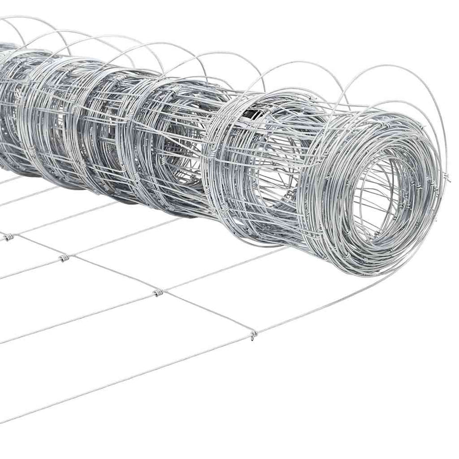 Weidehekwerk Zilver 50 x 1,2 m Gegalvaniseerd staal