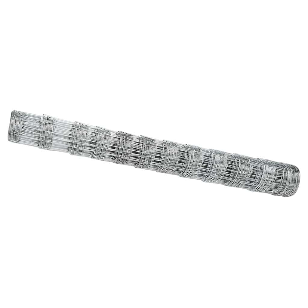 Weidehekwerk Zilver 50 x 1,2 m Gegalvaniseerd staal