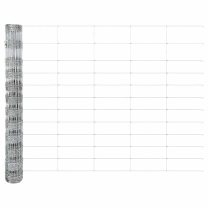 Weidehekwerk Zilver 50 x 1,2 m Gegalvaniseerd staal