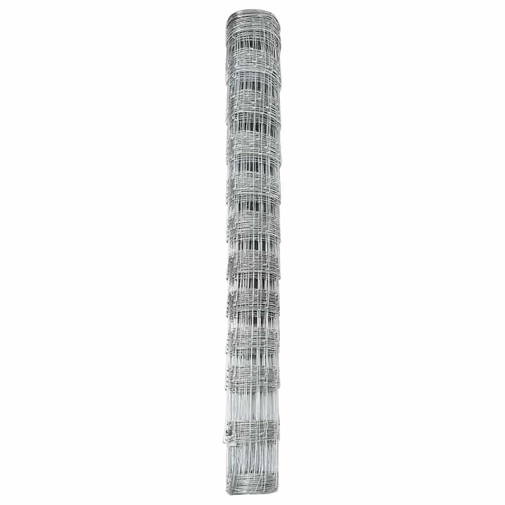 Weidehekwerk Zilver 50 x 1,2 m Gegalvaniseerd staal