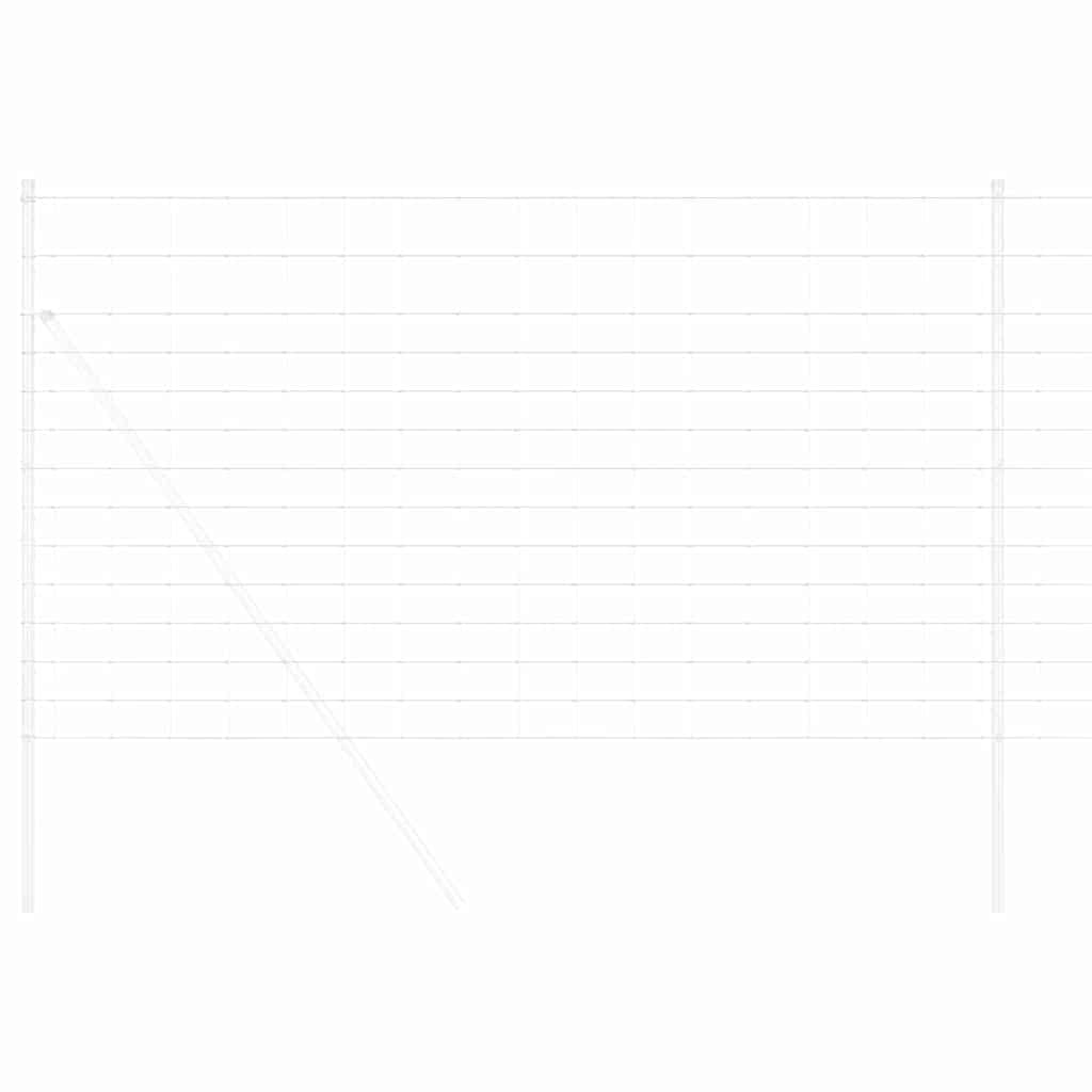 Weidehekwerk Zilver 50 x 1,4 m Gegalvaniseerd staal