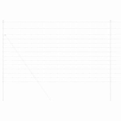Weidehekwerk Zilver 50 x 1,4 m Gegalvaniseerd staal