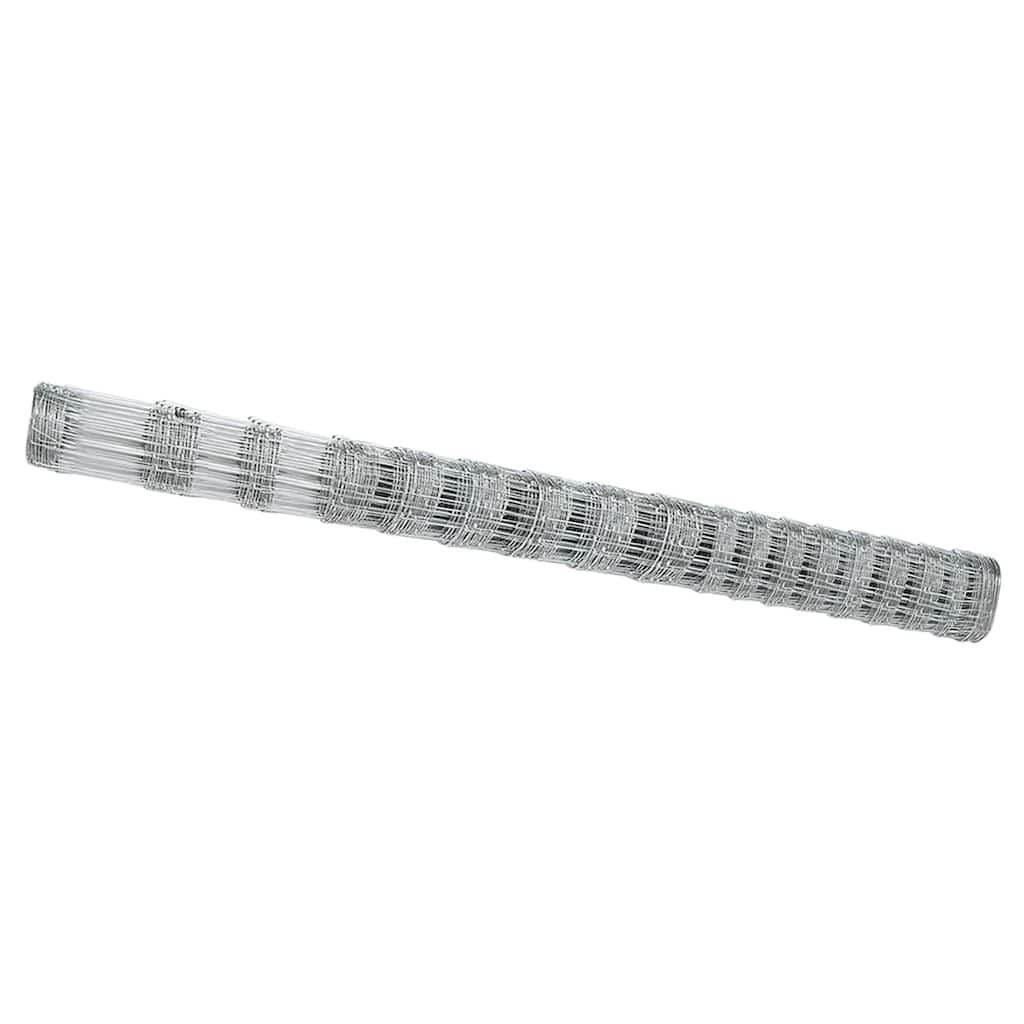 Weidehekwerk Zilver 50 x 1,5 m Gegalvaniseerd staal