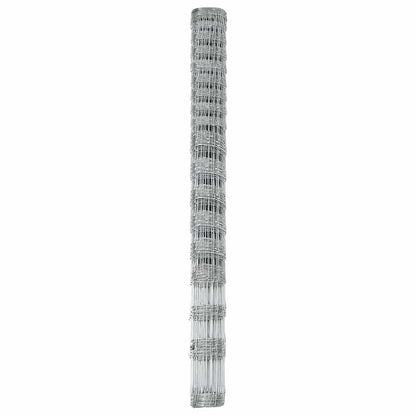 Weidehekwerk Zilver 50 x 1,5 m Gegalvaniseerd staal