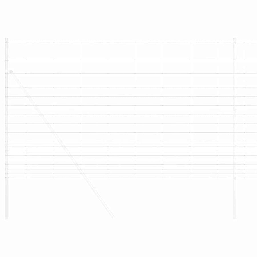 Weidehekwerk Zilver 50 x 1,5 m Gegalvaniseerd staal