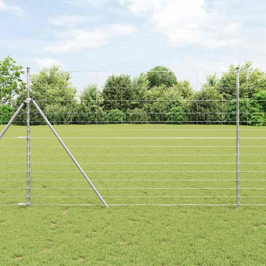 Weidehekwerk Zilver 50 x 1,6 m Gegalvaniseerd staal
