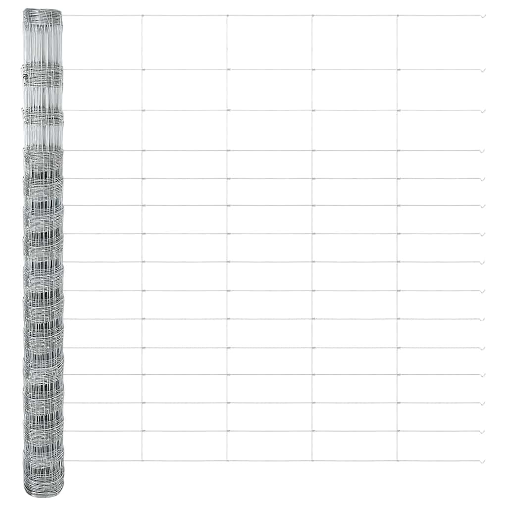 Weidehekwerk Zilver 50 x 1,6 m Gegalvaniseerd staal
