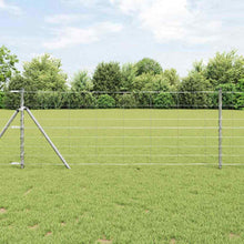 Weidehekwerk Zilver 100 x 0,8 m Gegalvaniseerd staal
