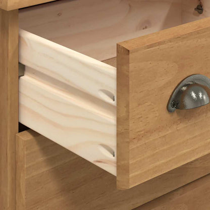 Ladekast ASKIM Bruin 45,8 x 40 x 79 cm Massief grenenhout