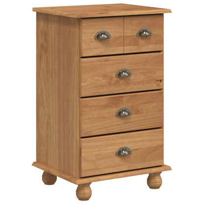 Ladekast ASKIM Bruin 45,8 x 40 x 79 cm Massief grenenhout