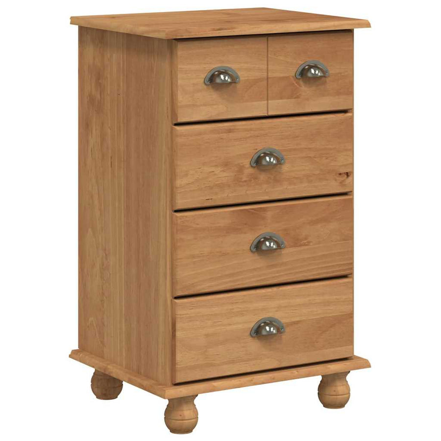 Ladekast ASKIM Bruin 45,8 x 40 x 79 cm Massief grenenhout