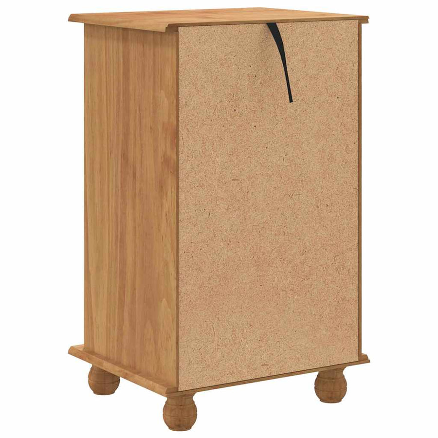 Ladekast ASKIM Bruin 45,8 x 40 x 79 cm Massief grenenhout