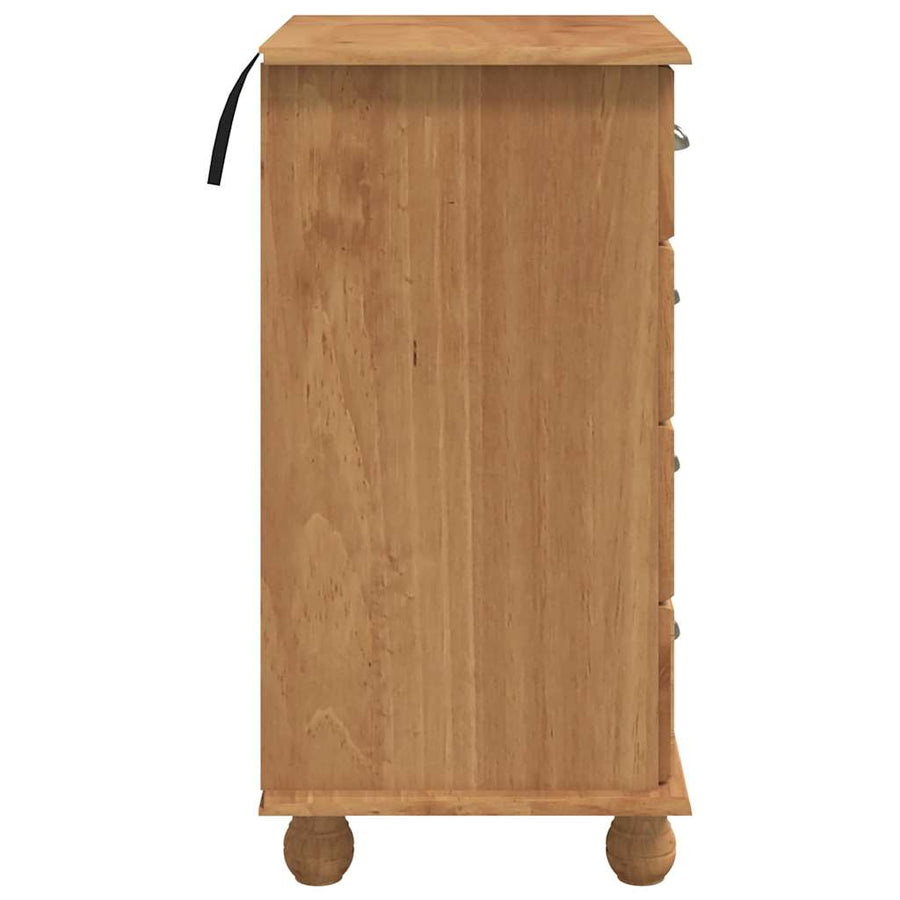 Ladekast ASKIM Bruin 45,8 x 40 x 79 cm Massief grenenhout