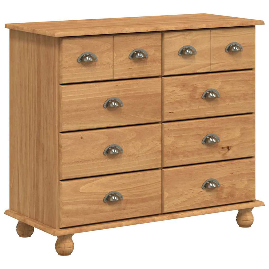 Ladekast ASKIM Bruin 91 x 40 x 79 cm Massief grenenhout