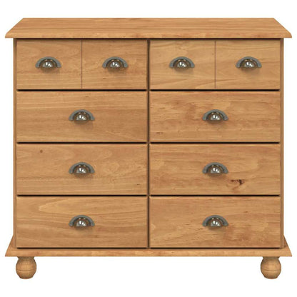 Ladekast ASKIM Bruin 91 x 40 x 79 cm Massief grenenhout