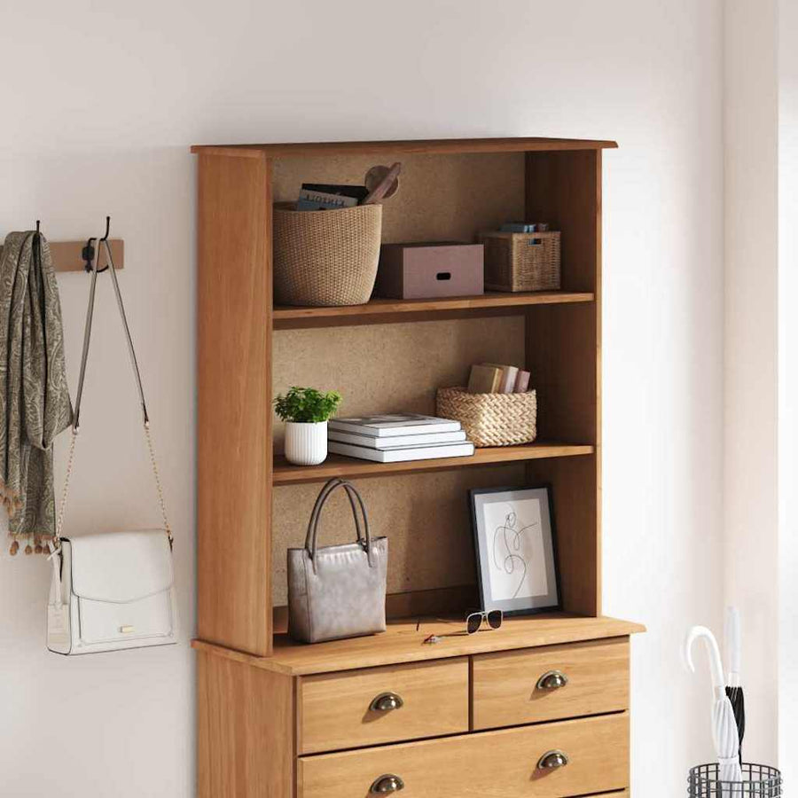 Hutch ASKIM 91 x 30 x 104 cm Massief grenenhout