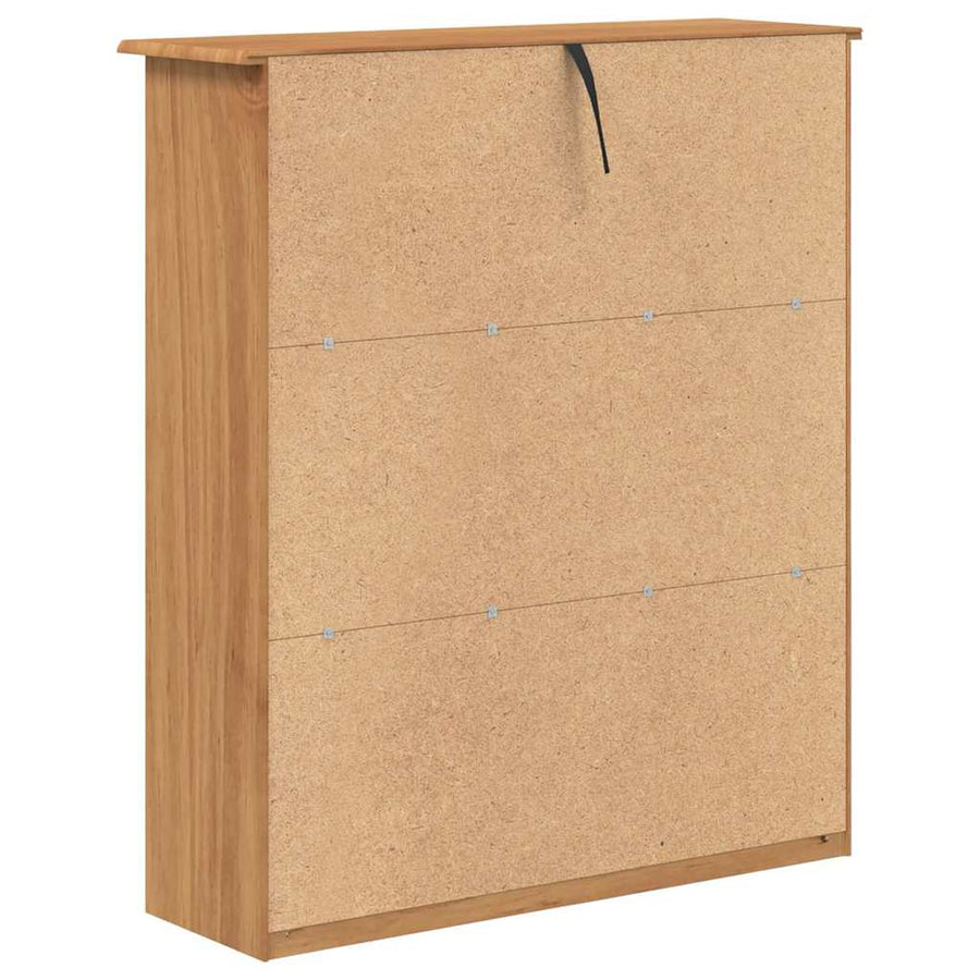 Hutch ASKIM 91 x 30 x 104 cm Massief grenenhout