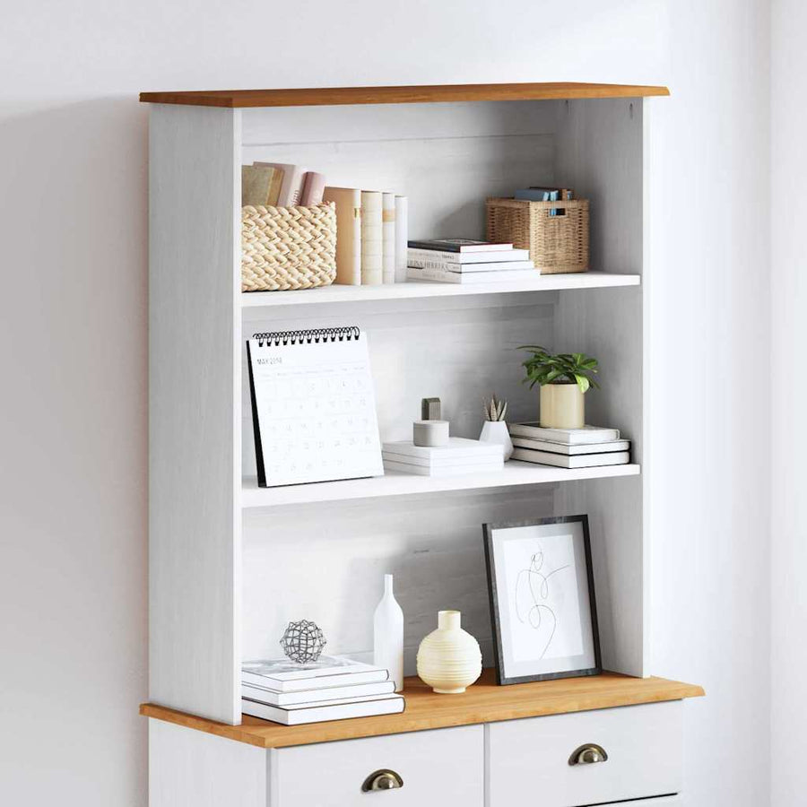 Hutch ASKIM 91 x 30 x 104 cm Massief grenenhout