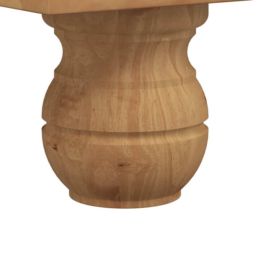 Ladekast ASKIM Wit 79 x 40 x 133,5 cm Massief grenenhout