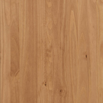 Ladekast ASKIM Wit 79 x 40 x 133,5 cm Massief grenenhout