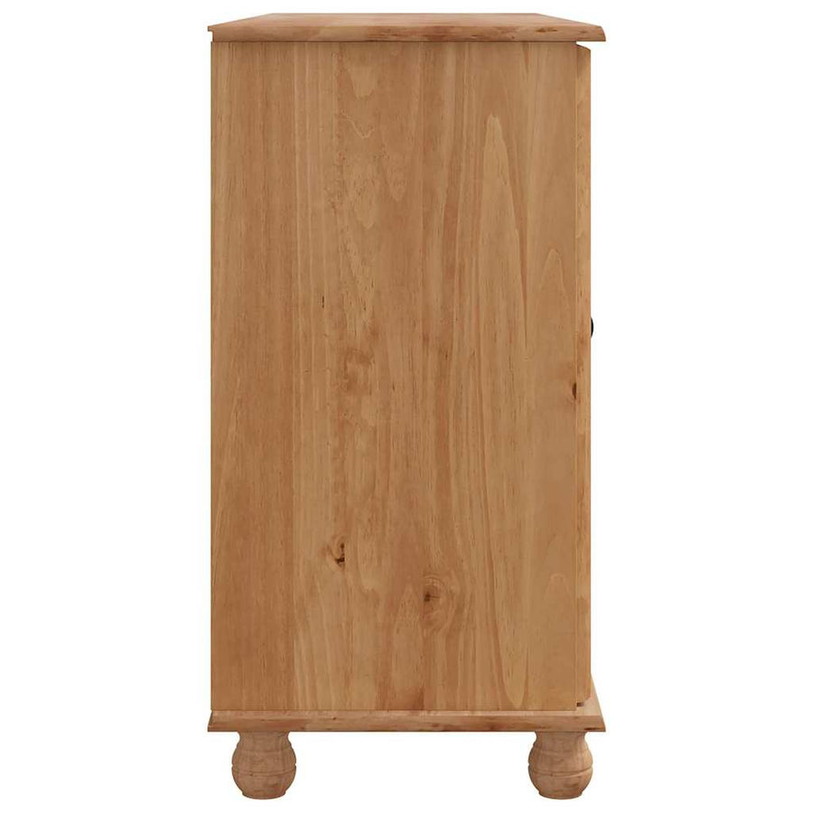Dressoir met lade ASKIM 133,5 x 40 x 79 cm Massief grenenhout