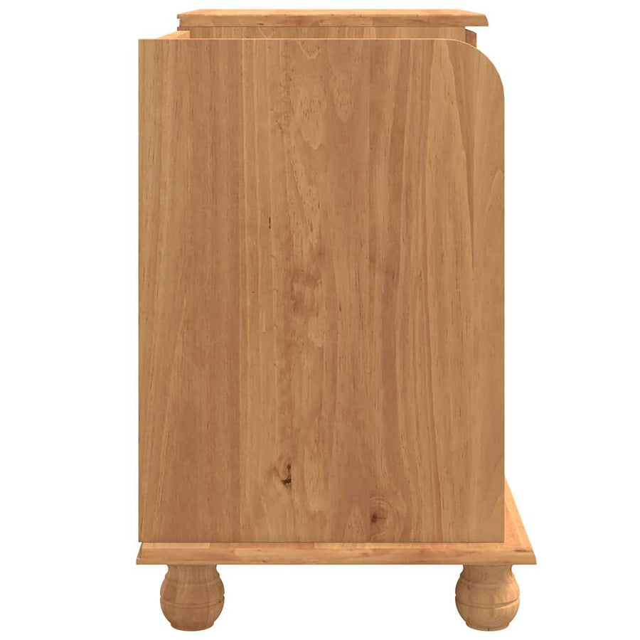 Opslagbank ASKIM Bruin 100 x 39 x 62 cm Massief grenenhout