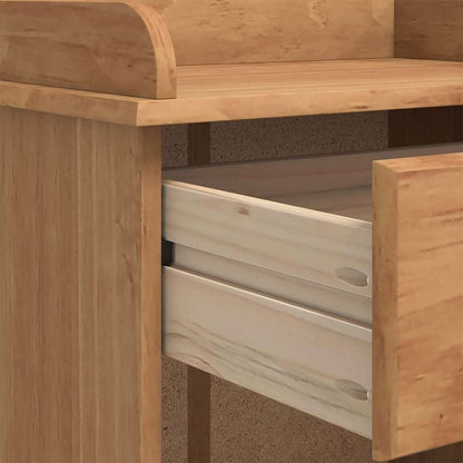 Wijnkast ASKIM Honing Wax 57 x 37 x 114 cm Massief grenenhout