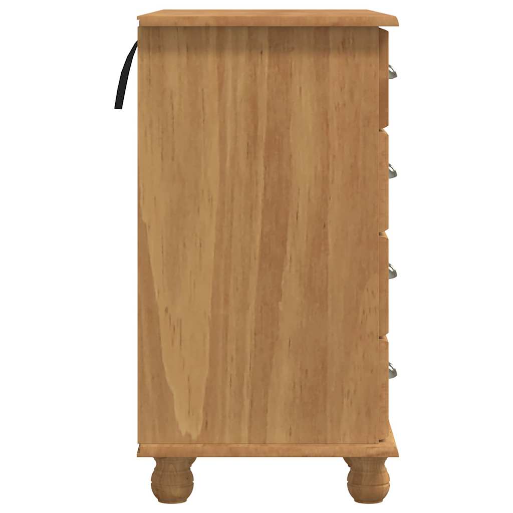 Schrijfbureau ASKIM Bruin 95 x 40 x 75 cm Massief grenenhout