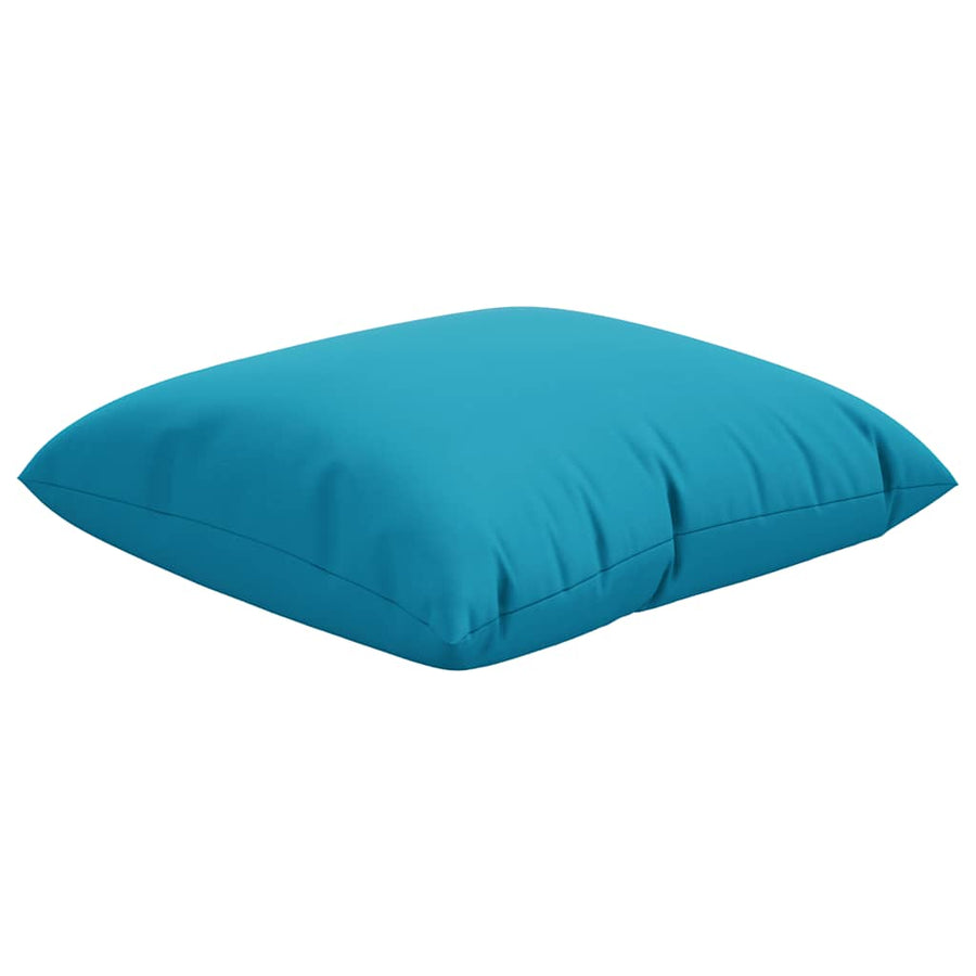 Bankkussens 4 stuks Blauw 50x50 cm Stof