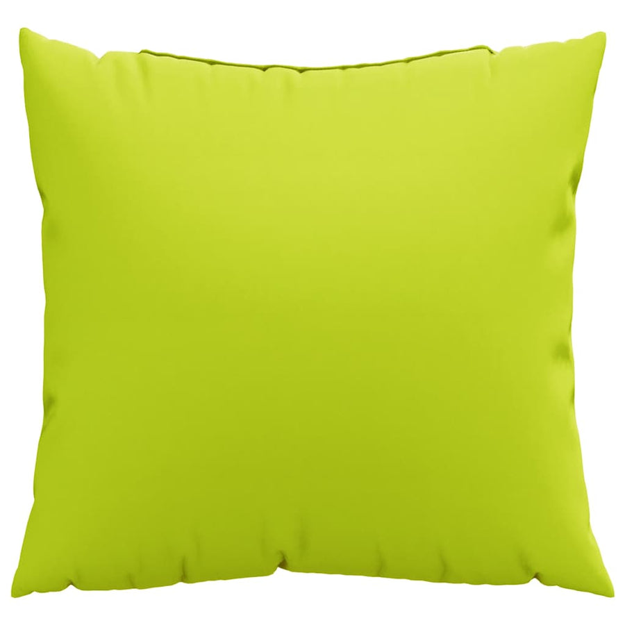 Bankkussens 4 stuks Felgroen 60x60 cm Stof