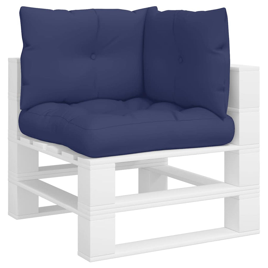 Palletkussens 3 st oxford stof marineblauw