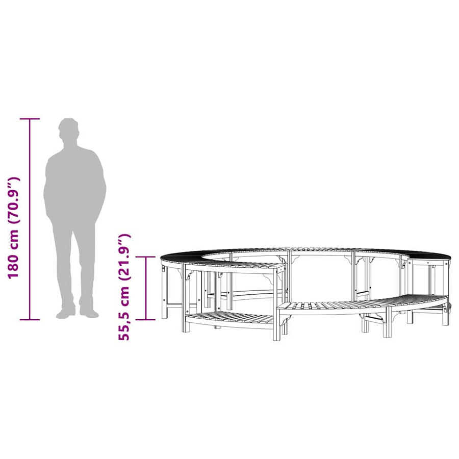 Hot Tub Surrounds Bruin Ø255 cm