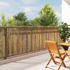 Bamboo Fence Natural 400 x 125 cm Bamboo