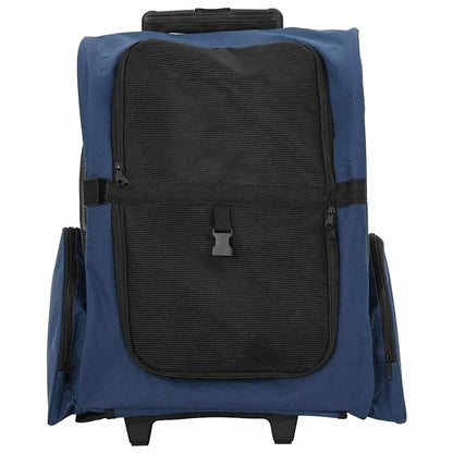 Huisdierentrolley 3-in-1 48x32x57 cm oxford stof blauw