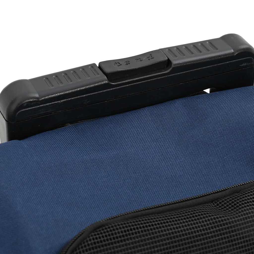 Huisdierentrolley 3-in-1 48x32x57 cm oxford stof blauw