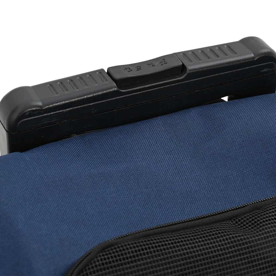 Huisdierentrolley 3-in-1 48x32x57 cm oxford stof blauw