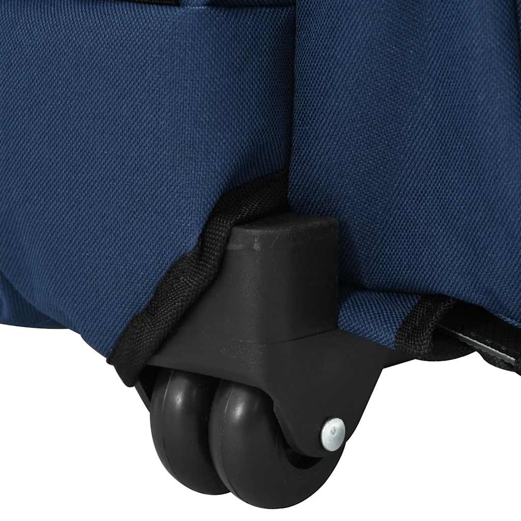 Huisdierentrolley 3-in-1 48x32x57 cm oxford stof blauw