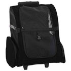 Huisdierentrolley 48x32x57 cm zwart