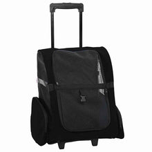 Huisdierentrolley 3-in-1 48x32x57 cm oxford stof zwart