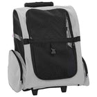 Huisdierentrolley 48x32x57 cm oxford stof grijs