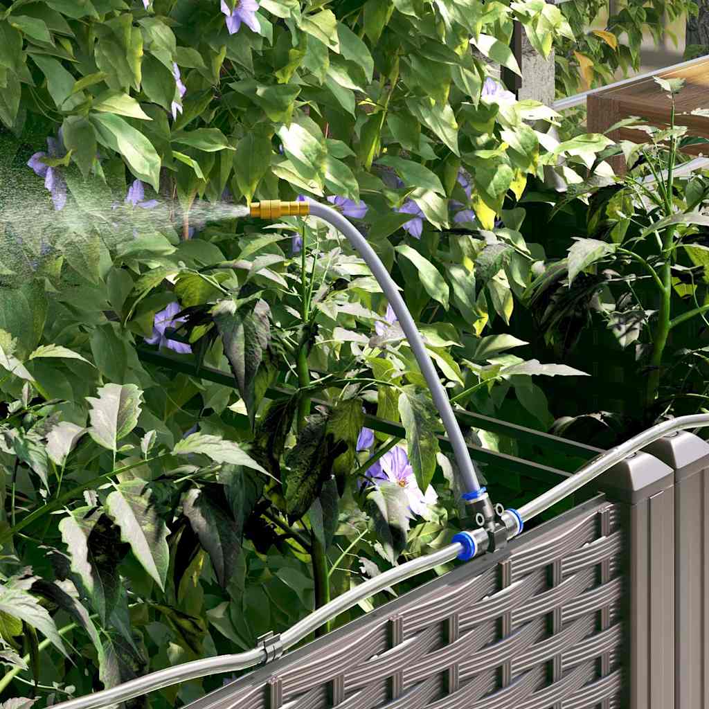 Tuin Bloempot 3 pcs Bruin Staal