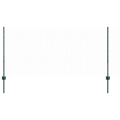Hekpalen 10 Pcs Groen 100 Cm Staal