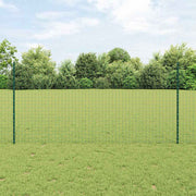 Hekpalen 22 stuks 120 cm staal groen