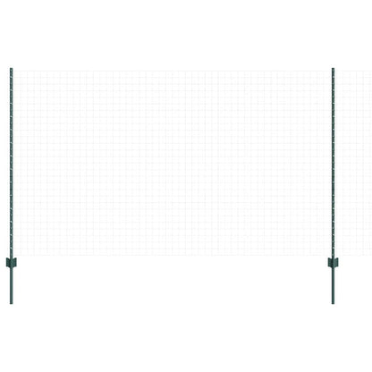 Hekpalen 22 Pcs Groen 140 Cm Staal