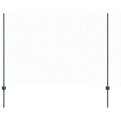 Hekpalen 22 Pcs Groen 160 Cm Staal
